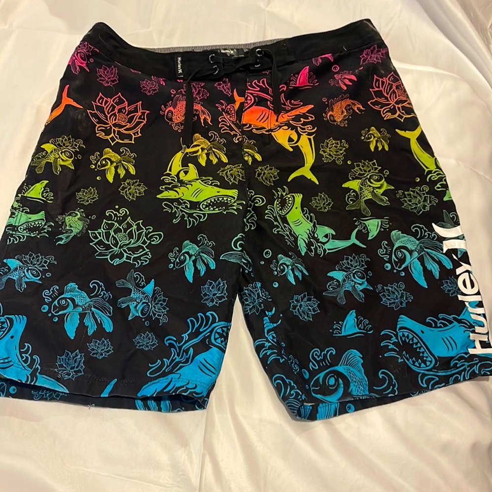 Hurley Boys Swim Trunks. Size 16/28. Gently used.
